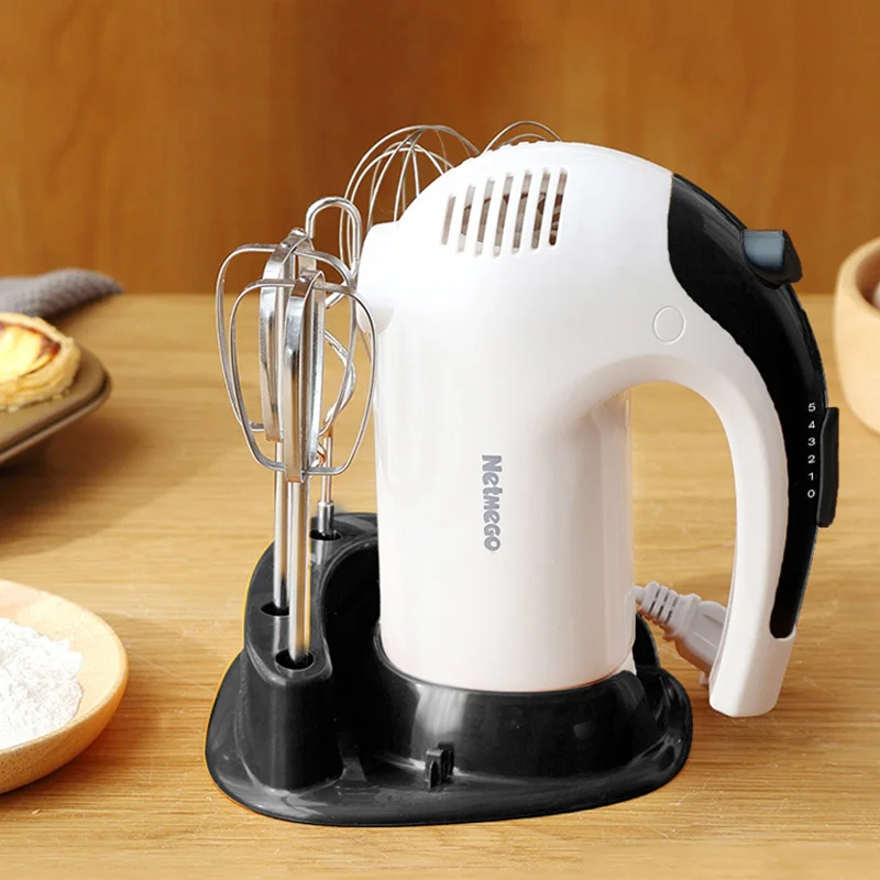 Mezcladores de alimentos eléctricos multifuncionales, 300W, para mezclar pasteles de pan, masa, mezclador manual