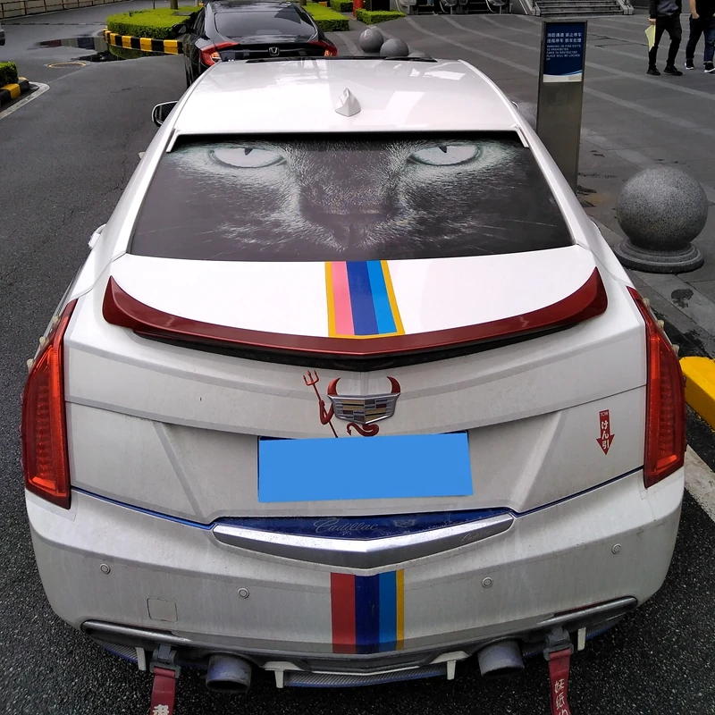 

For Cadillac ATS 2013 2014 2015 2016 Rear Trunk Spoiler ABS Material Car Tail Wing Decoration For Cadillac ATS-L D3 Spoiler