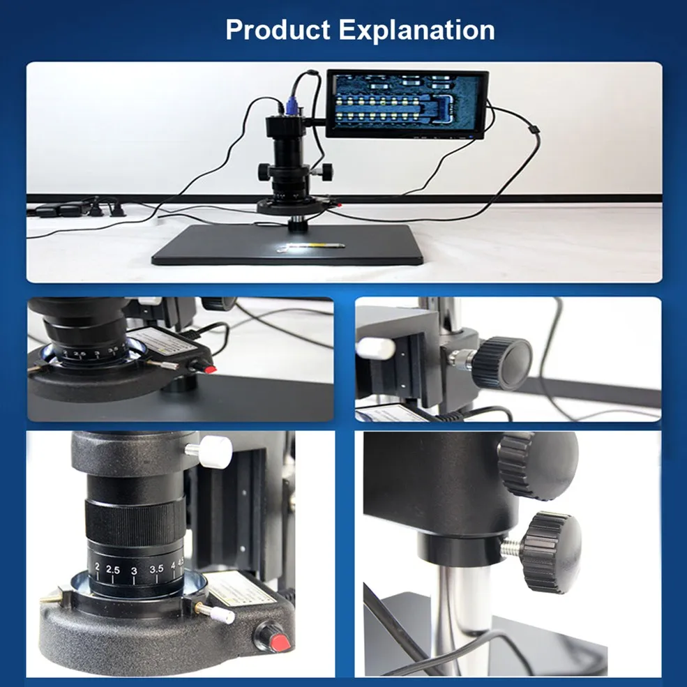TBK-10A digital video microscope With Large Touch Screen phone lcd screen repair soldering microscope MT-7778