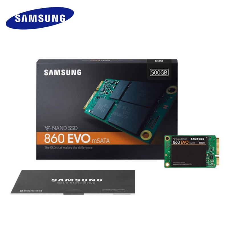 SSD SAMSUNG 860 EVO mSATA SSD жесткий диск HD SSD 1 ТБ 500GB Внутренний твердотельный жесткий диск 250GB 550Mbs HDD для ноутбука