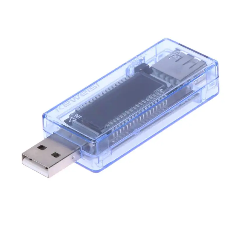 ЖК-дисплей USB тестер напряжения тока 3 в 1 USB детектор емкости тока детектор напряжения метр тестер батареи инструмент