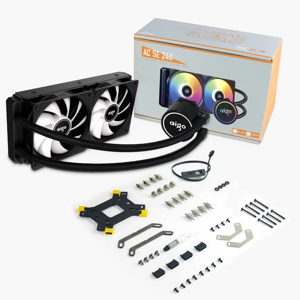 Aigo 120 240 360 Water Cooler CPU Cooling computer Heatsink