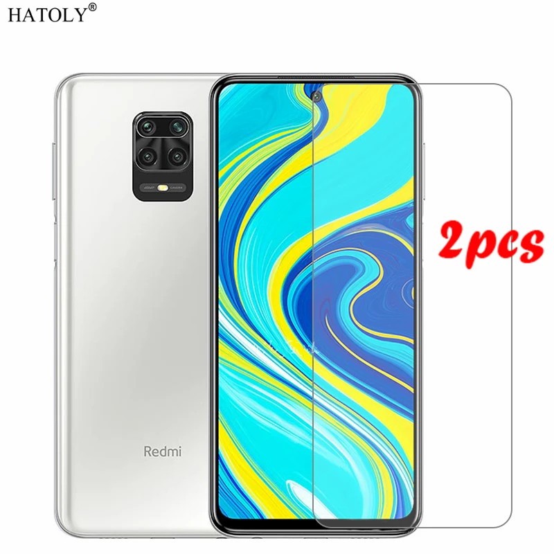 HATOLY 2 шт. закаленное стекло для Xiaomi Redmi Note 9S сверхтонкая защита экрана Film 9s Pro |