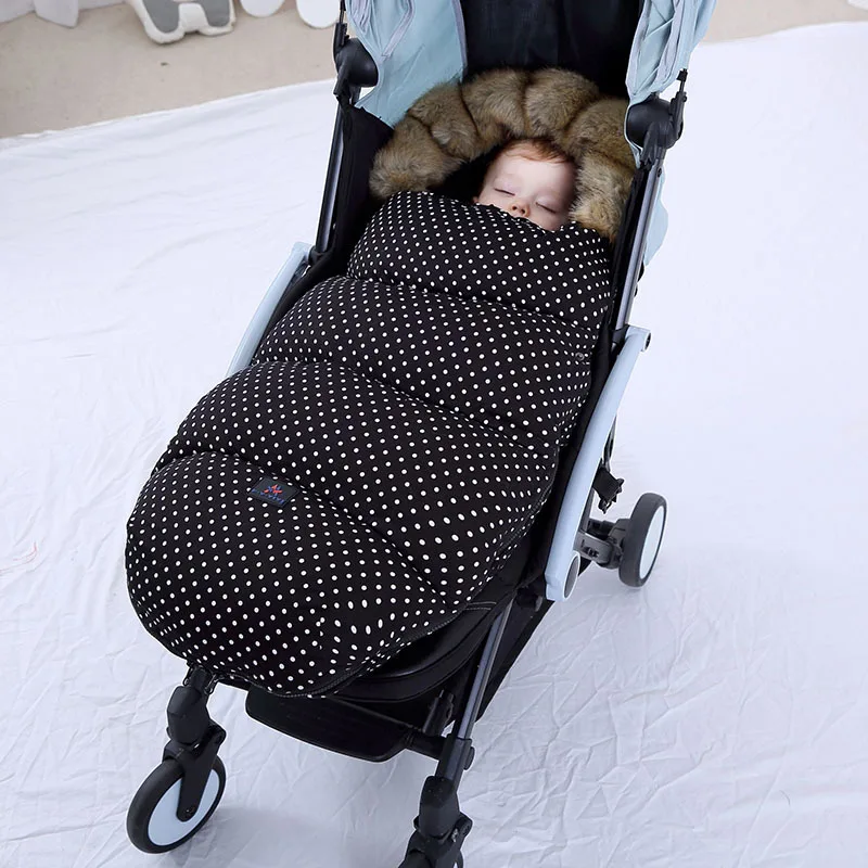 Спальный мешок для детской коляски; зимние теплые спальные мешки; халат для новорожденных; конверты для новорожденных