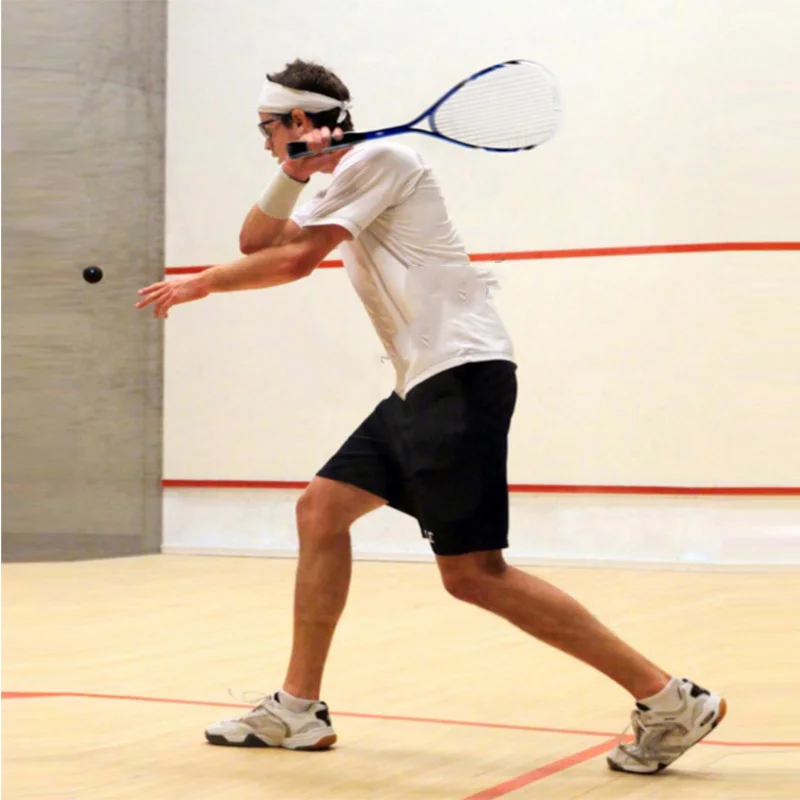 Double Yellow Point Squash Balls Rubber Squash Racquet Balls Speed Training For Double Yellow Dots Ball 2Pcs 1 pcs squash balls