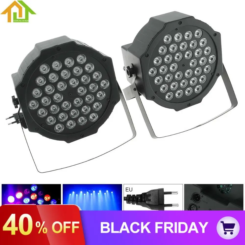 2 шт Диско/сцена/бар 36LED RGB Стробоскоп вспышка лампа с подставкой и DMX интерфейс