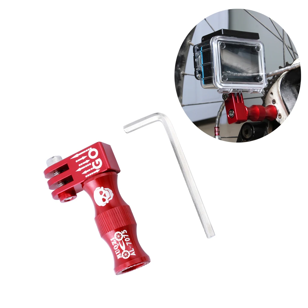 Bicycle Wheel Bracket Holder Connector Mount Sports Camera Bike Hub Video Cycling Action Recorder Mounting Rack