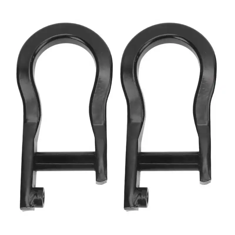 Пара передних буксирных крючков 23236699 D-Ring черные сверхпрочные луковые скобы 84072463