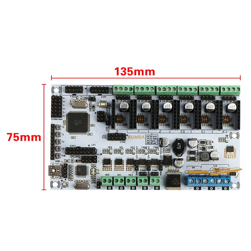 

Integrated Rumba Motherboard Smart Controller 2560-R3 Processor Board for MKS TFT Display ING-SHIPPING