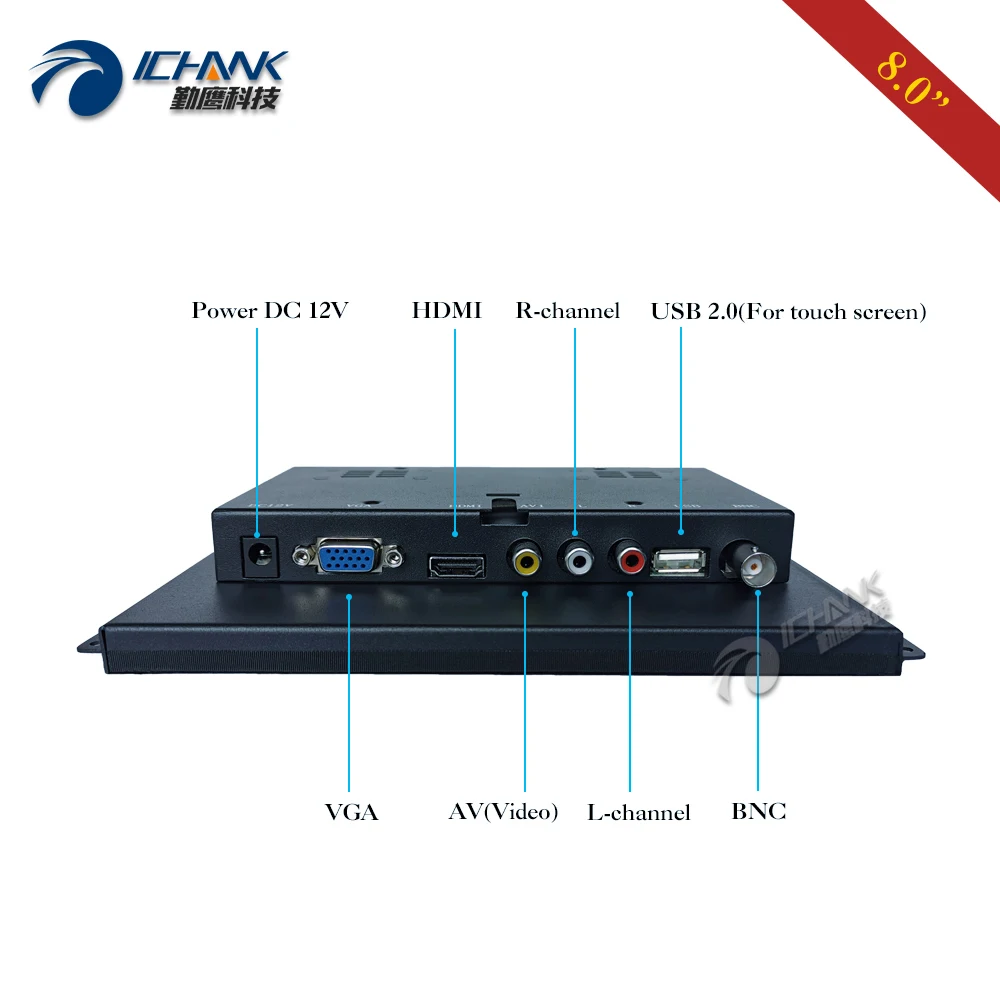 ZK080TC-LRD2/8 ġ 1024x768 ü IPS HDMI USB Ӻ   ̹  뷮  ġ ũ ÷ PC 