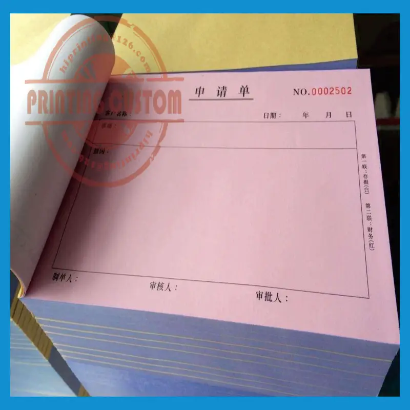 

Custom Invoice Invoice Carbonless Invoice Book Printing