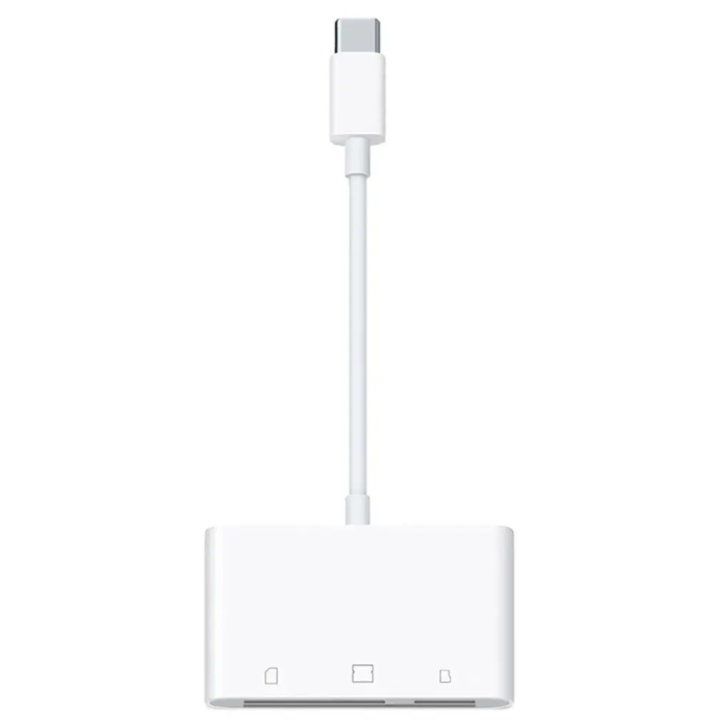 USB 3,1 type C USB C для чтения карт адаптер кабель для Macbook для samsung type-C/TF/CF три в одном кардридер