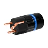 Monosaudio-enchufe de cobre puro E104/F104, conector macho europeo, toma de Cable de alimentación Schuko + enchufe IEC hembra ► Foto 1/6