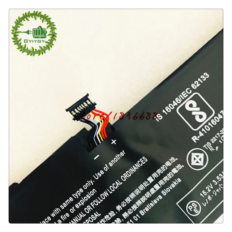 GYIYGY Аккумулятор для ноутбука lenovo ThinkPad X1 Carbon 4th Gen Series SB10K97566 01AV409 15,2 V 56Wh 3680mAh
