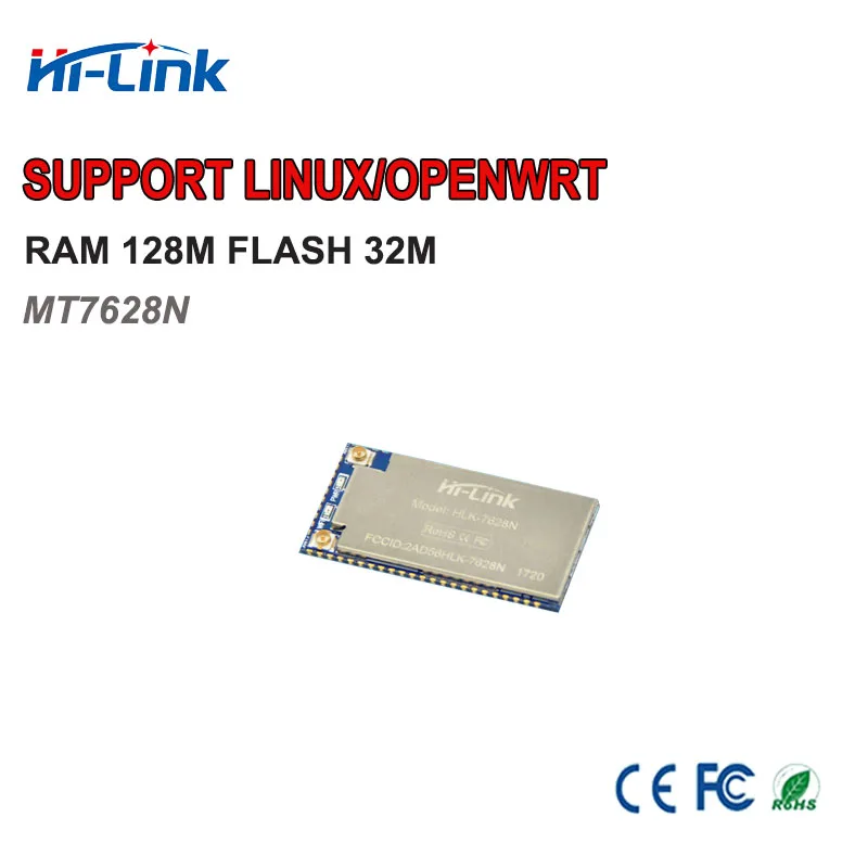 Бесплатная доставка встроенный беспроводной Модуль UART MT7628N openwrt с Wi-Fi ОЗУ 128 м