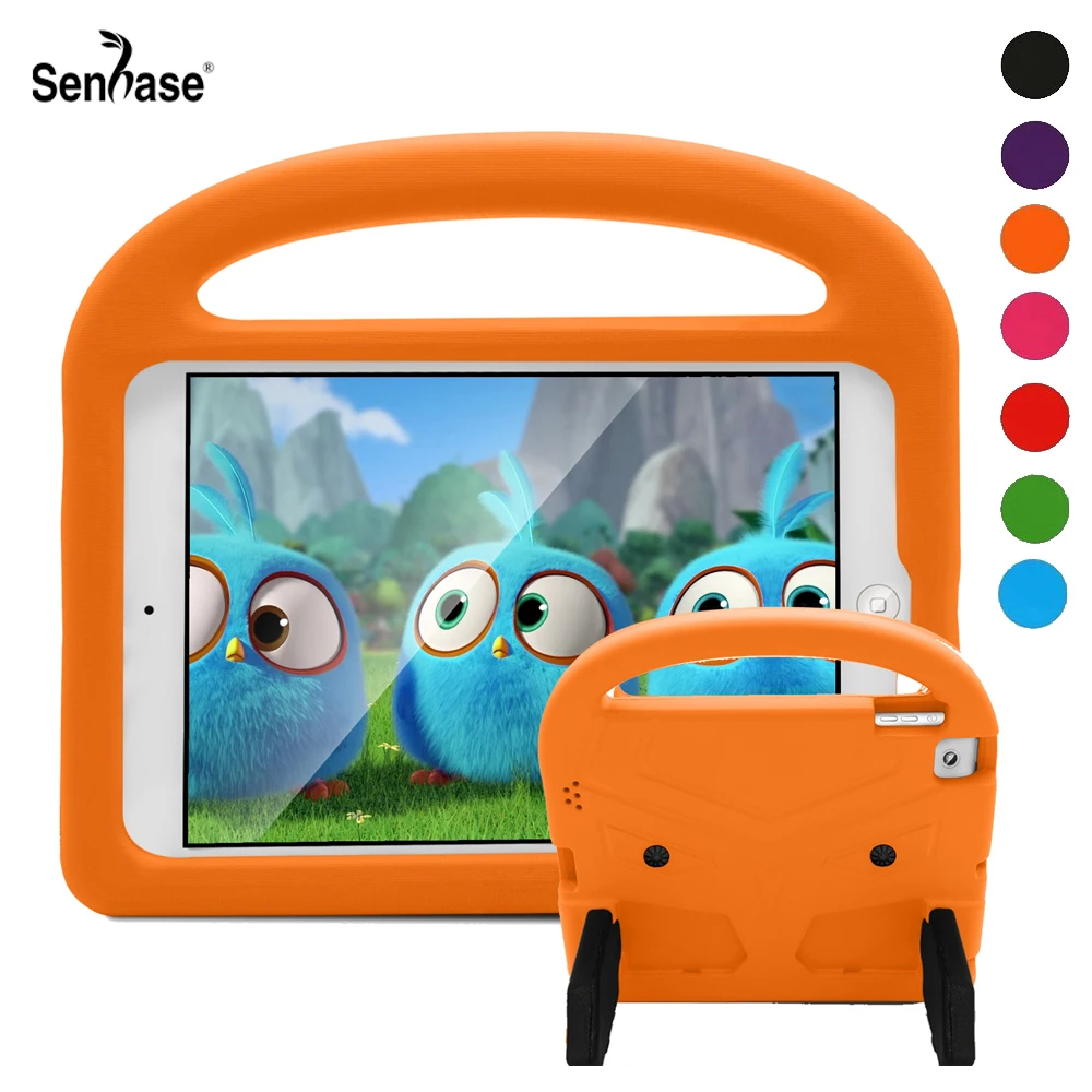 Эва(этиленвинилацетат) Портативный стенд дети Безопасный противоударный чехол для планшета для Apple iPad 2/3/4 A1458 A1459 A1460 A1416 A1403 A1397 A1396 чехол