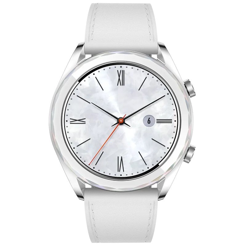 42mm White Huawei Watch GT 42 мм смарт часы Поддержка gps NFC 7 дней Срок службы батареи 5 атм водонепроницаемый телефонный Звонок трекер сердечного ритма Android iOS - Цвет: 42mm White