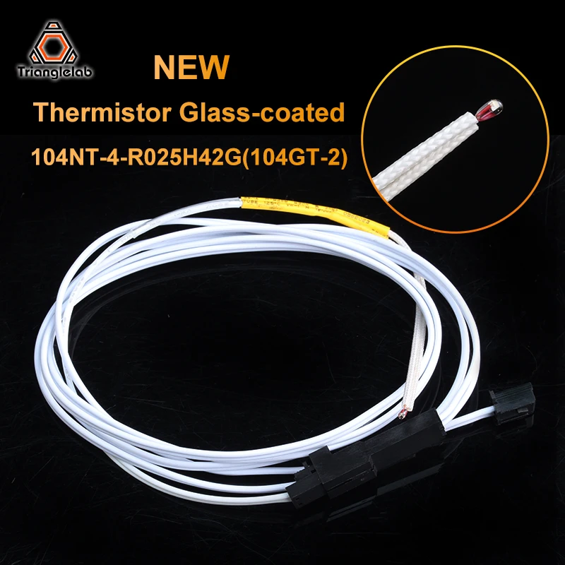 CTrianglelab 1M & 2M (Glass head) 104GT-2 104NT-4-R025H42G Thermistor 280℃ for ender 3 CR10 RAPIDO HOTEND 3D printer temperature