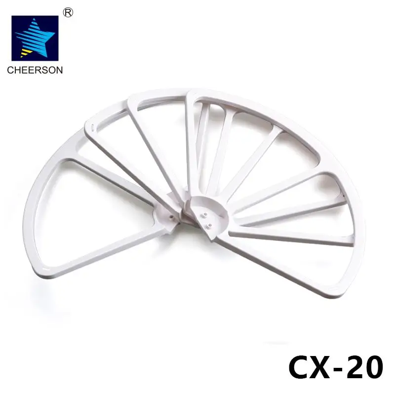 Kuulee Бесплатный подарок гелевая ручка+ Cheerson CX-20 CX20 RC Квадрокоптер запчасти Пропеллер Опора крыло кронштейн набор