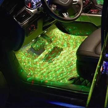 

Car Interior Decorative RGB LED Strip Atmosphere Auto RGB Pathway Floor Light Remote Control neon light