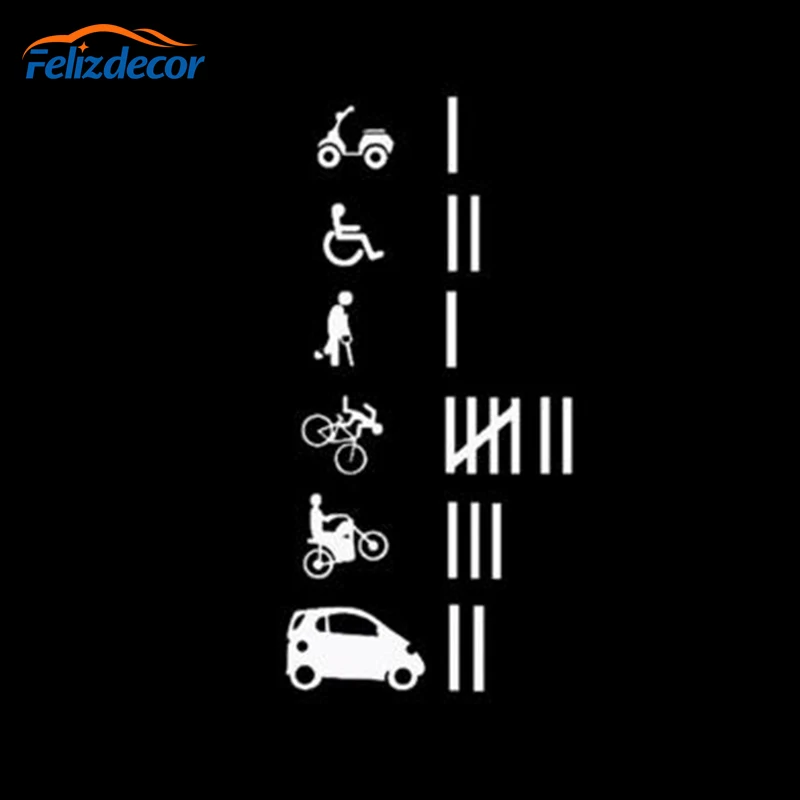 Black/Silver Keeping Score Funny Count Vinyl Stickers Car Truck Traffic Decal Unique Styling WaterProof C398 - Image 3
