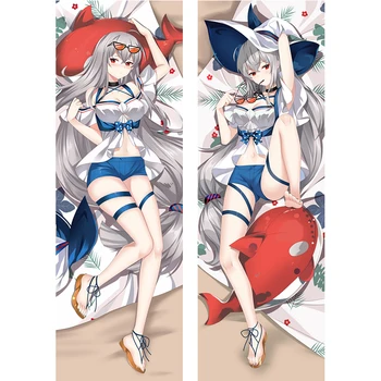 

Anime Azur Lane Formidable Takao & Atago Dakimakura Cover Bilan Hangxian Zuikaku & Shoukaku Bolster Hugs Body Pillowcase