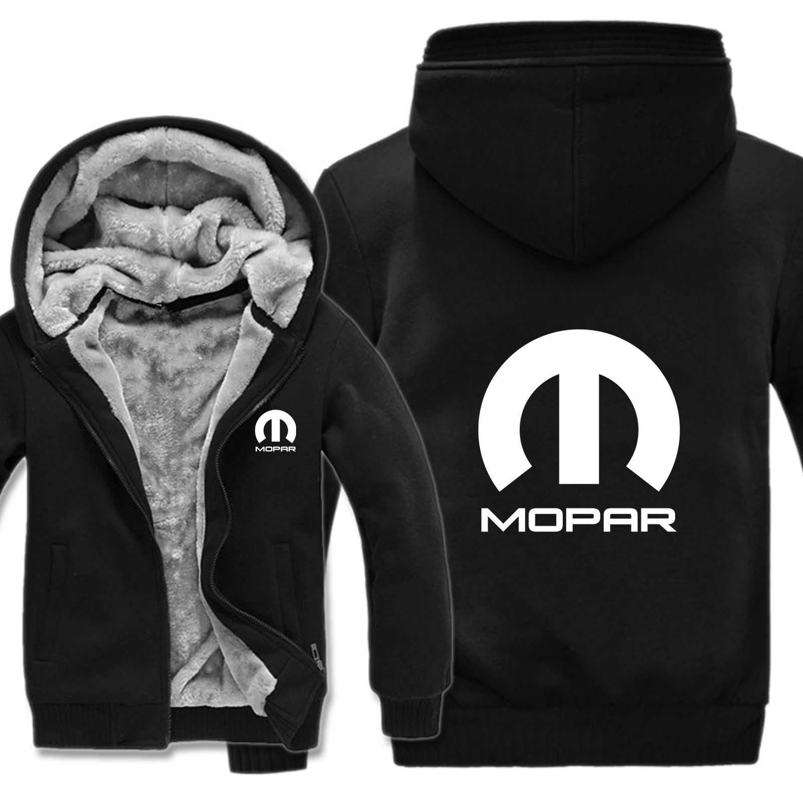 mopar zip up hoodie