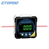 Digital Protractor Laser USB Inclinometer 360° Level Angle Finder High Precision Goniometer Magnet Tilt Measuring Tools 2
