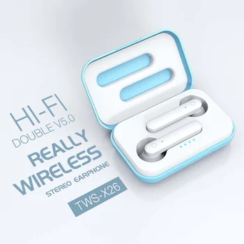 

K88 TWS Earbuds Wireless Bluetooth Earphone Headset with Charging Compartment True Stereo Tws5.0 Touch Endurance Noise Reduction