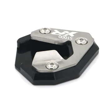 

2020 Stand Extension Support Plate Pad For BMW S1000XR S1000 XR Side Kickstand enlarger pad Logo Motorcycle parts MOTOR COVER