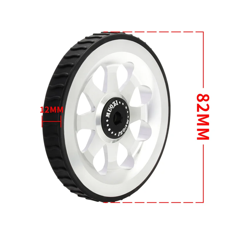 82mm Easy Wheel Bike Ceramics Bearing Easywheel Upgraded Widened Design For Brompton Folding Bicycle carbon bike wheelset carbon wheelset bike wheelset