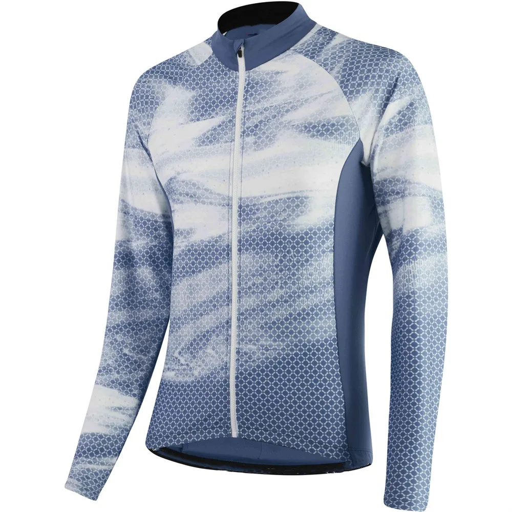 thumbnail image 1 of Jersey de ciclismo de montaña de diseño de poliéster de secado rápido para hombre, jersey de manga larga personalizado con sublimación, novedad de 2021, gran oferta, 1 of 5