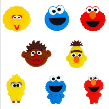 

Hot sale Sesame Street elmo Cookie Monster Series fridge magnets Creative PVC fridge magnets