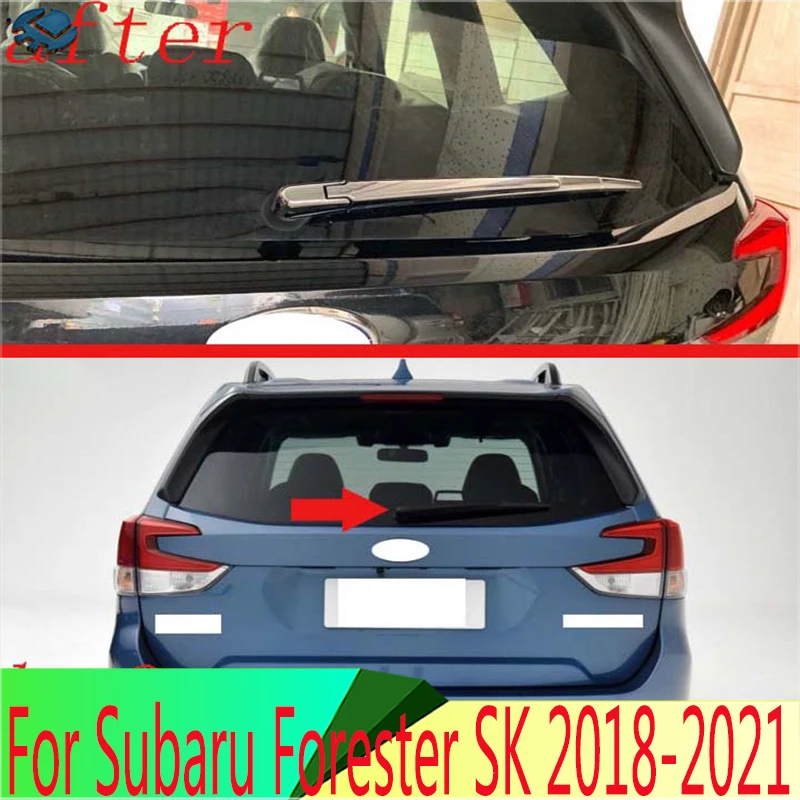Декоративные аксессуары для Subaru Forester SK 2018-2021 хромированная крышка заднего