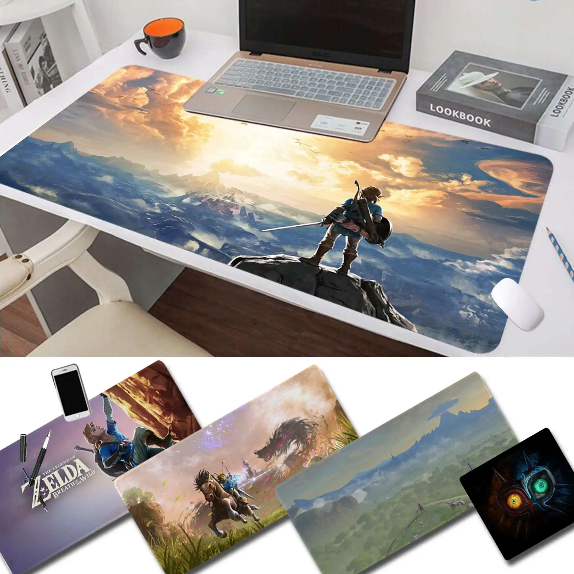 

Maiya the legend of zelda breath of the wild Gamer Speed Mice Small Rubber Mousepad Free Shipping Large Mouse Pad Keyboards Mat