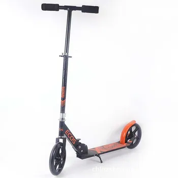 

Factory Direct Wholesale Adult Three-Speed Adjustable Foldable Scooter City Scooter Two Wheels 200pu Wheel