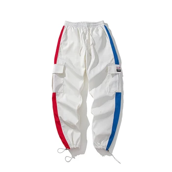 

Harajuku Sweatpants Joggers Pantalon Hombre Treetwear Hip Hop Cargo Pants For Mens Pants Fashions Pocket Black Men Trousers Male