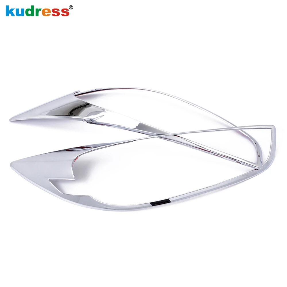 Хромированная накладка на переднюю фару для Mazda CX 5 CX5 2012 2013 2014 2015 ABS рамка лампы