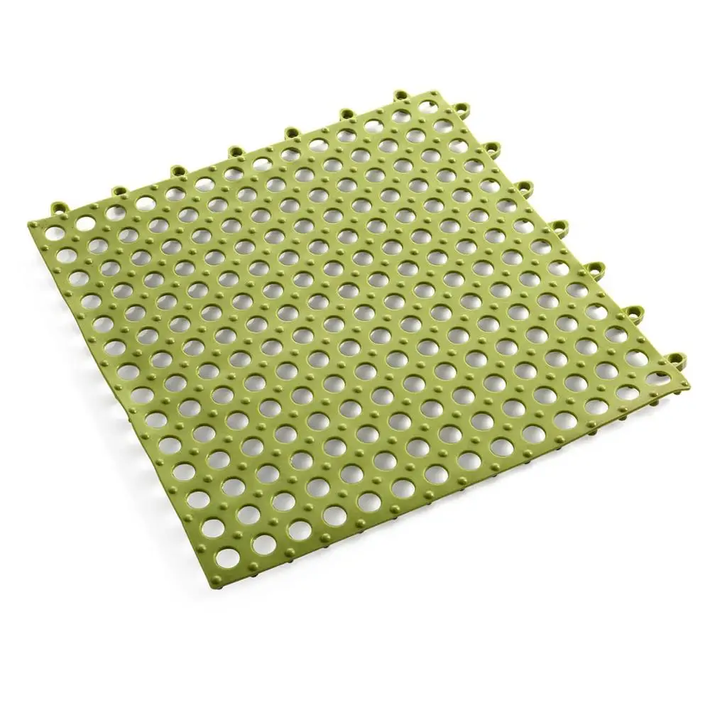 30*30 см Cuttable Splice ванная комната нескользящий коврик для ванной водяная подушка Бытовая душевая Ванна Слив для ног - Цвет: Зеленый