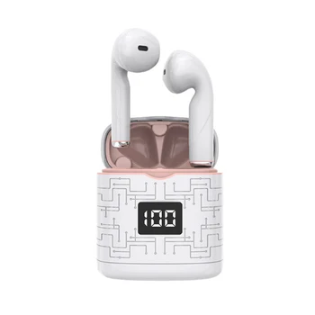 

Bluetooth headset Binaural touch stereo Sports waterproof with digital display Mini earphone