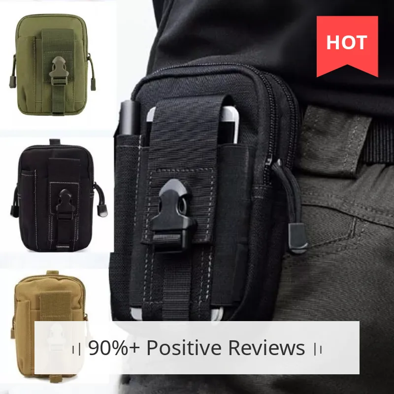 Тактическая Военная Сумка на бедро для спорта открытом воздухе кемпинга пешего