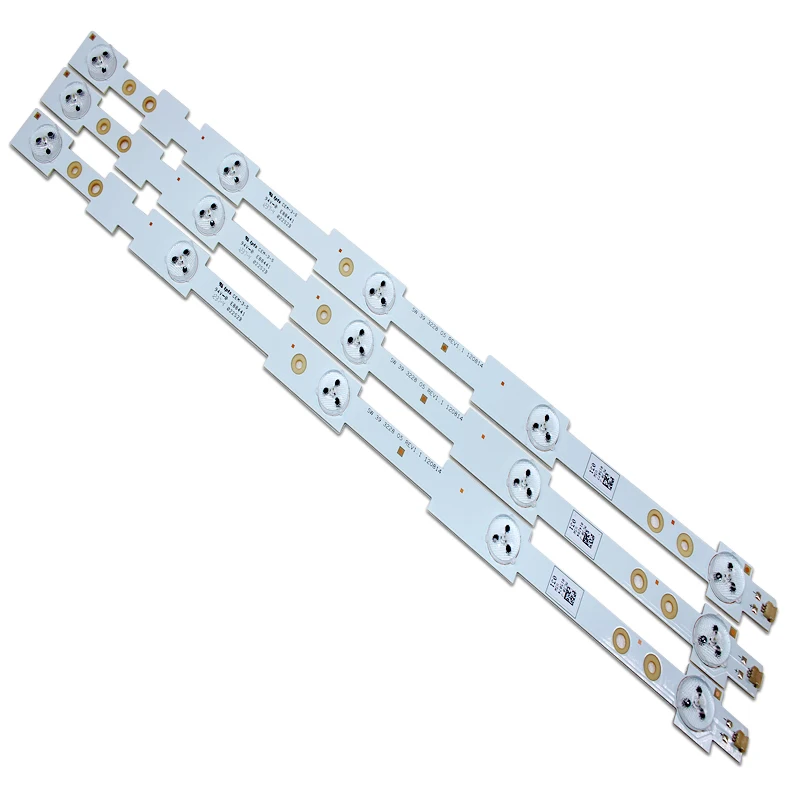 

100% NEW Original 45PCS/lot 39" LED strip SW 39 3228 05 REV1.1 120814 5 LEDS(1 LED 3V) 420mm
