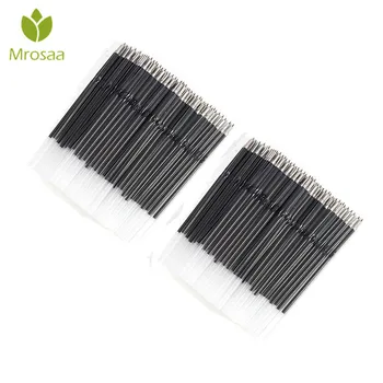 

Mrosaa 100Pcs Roller Ball Ballpoint Pen 0.7mm Stander Refill High Quality Lead Rods Black Blue Office School Writing Supplies
