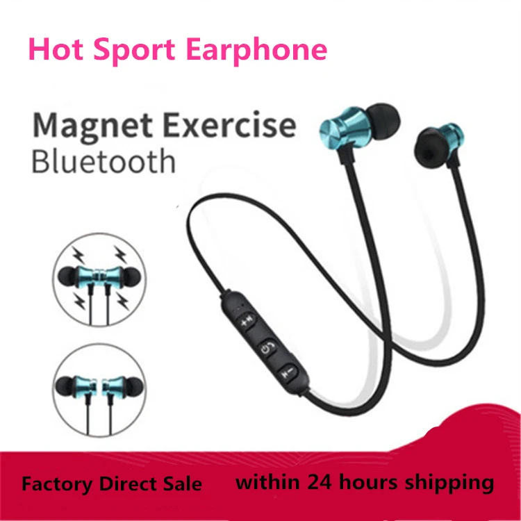 Хит продаж магнитные беспроводные Bluetooth наушники XT11 музыкальная гарнитура