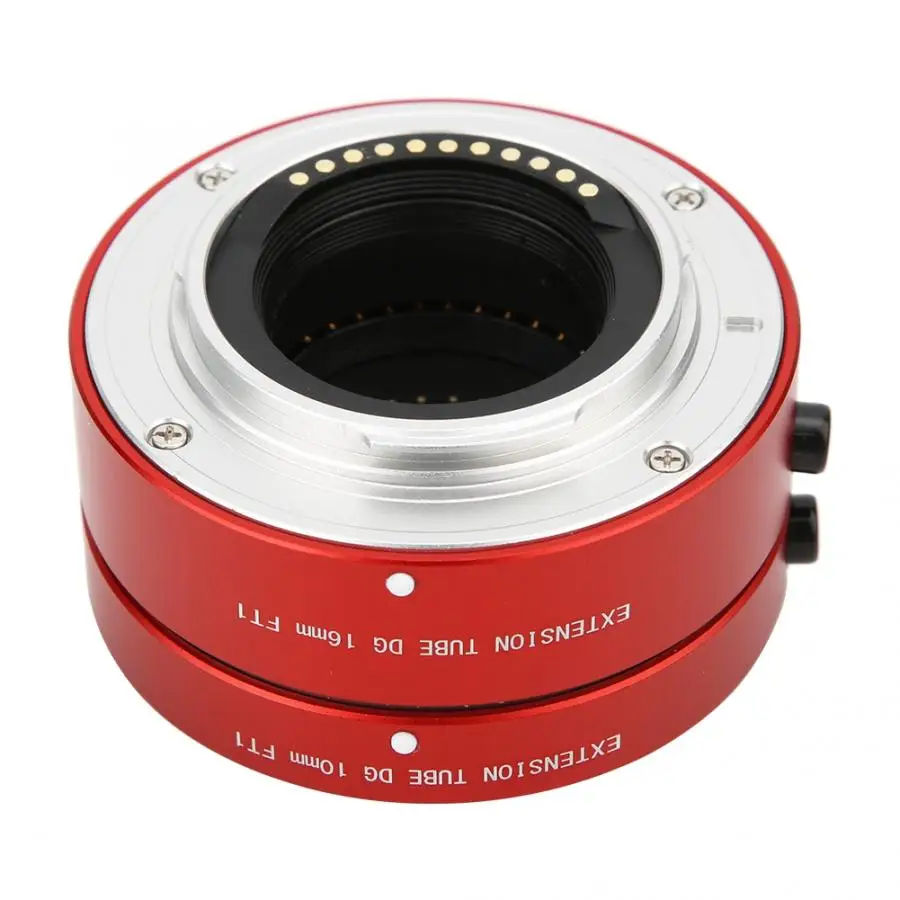 Переходное кольцо для макрообъектива с автофокусом 10 мм+ 16 мм для Panasonic/Olympus M4/3 с электронным контактом