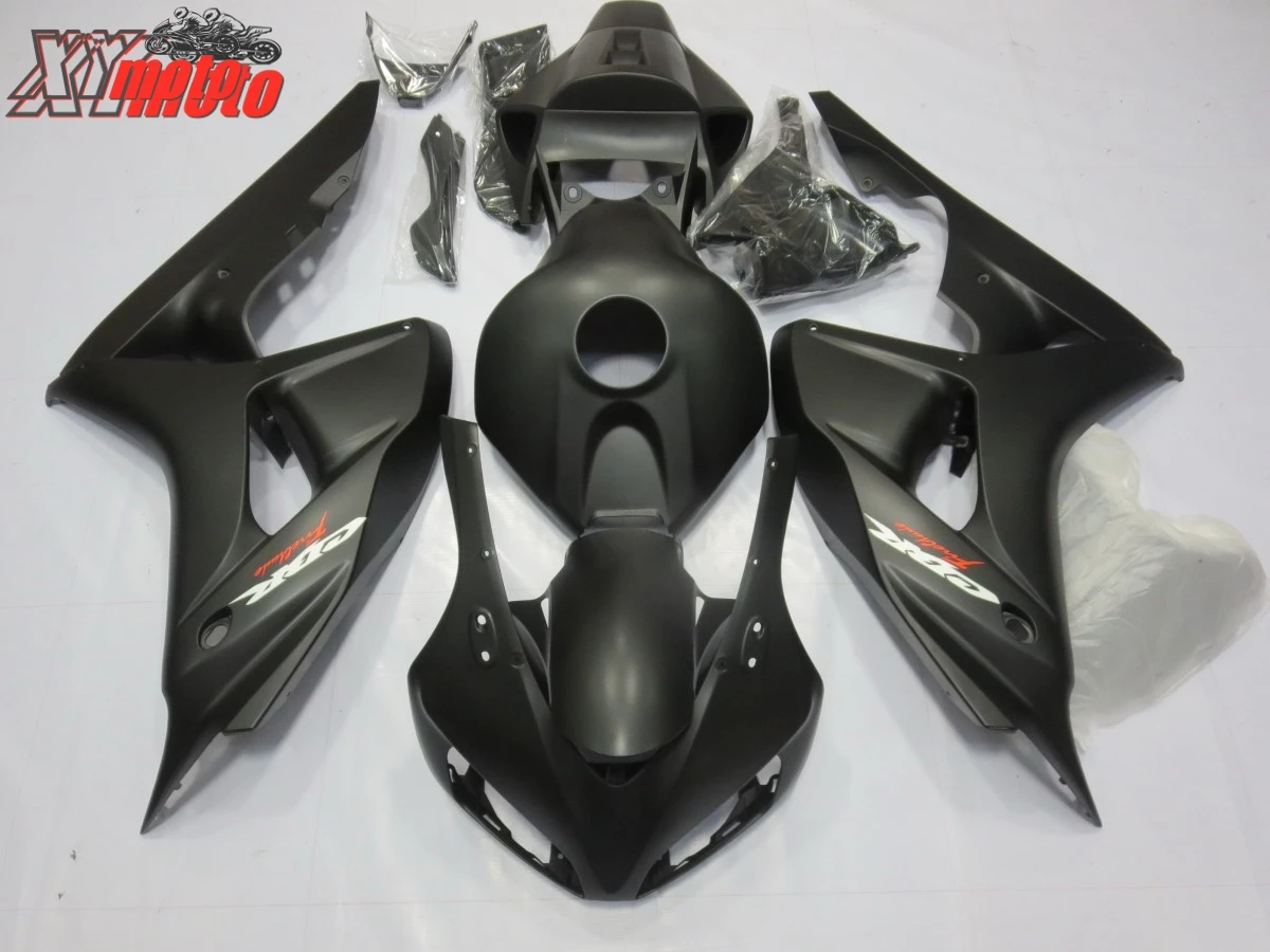 

ABS Motorcycle Fairing Kit For Honda CBR1000RR 2006-2007 Injection Molding Fairings CBR 1000RR 06-07 Matte Black Bodyworks