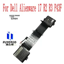 

100% Brand new high quality 14.8V 92WH/6000mAh Dell 6JHDV battery For Dell Alienware 17 R2 R3 P43F Laptop