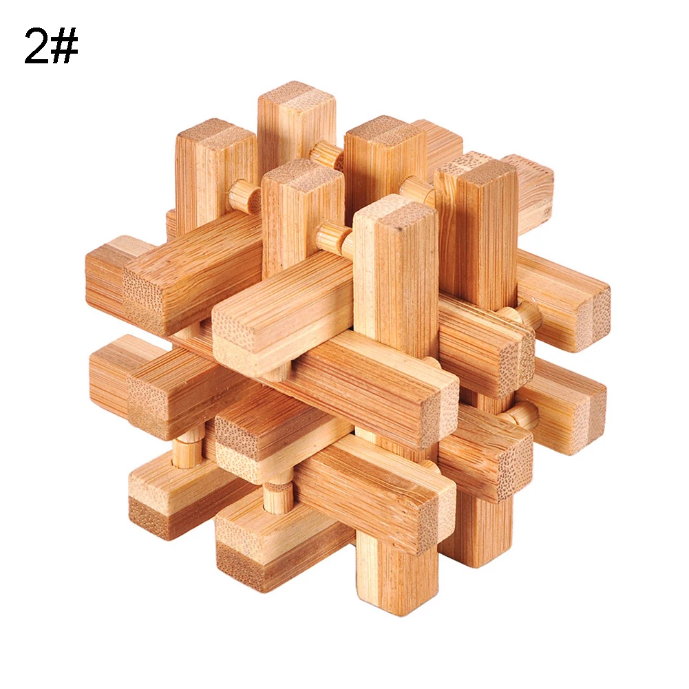 Деревянная головоломка Kongming Luban Lock, головоломка для детей и взрослых, интеллектуальная игрушка, подарок для детей и взрослых, рождественский подарок, Новинка