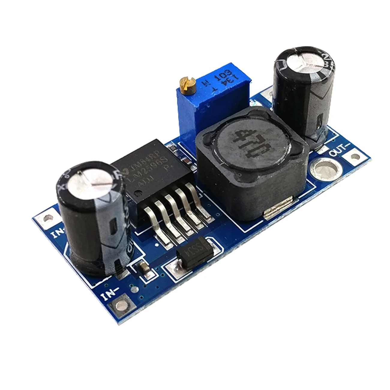 10 шт. LM2596S LM2596 DC-DC шаговый модуль 5 В/12 В/24 В Регулируемый регулятор 3A питания |