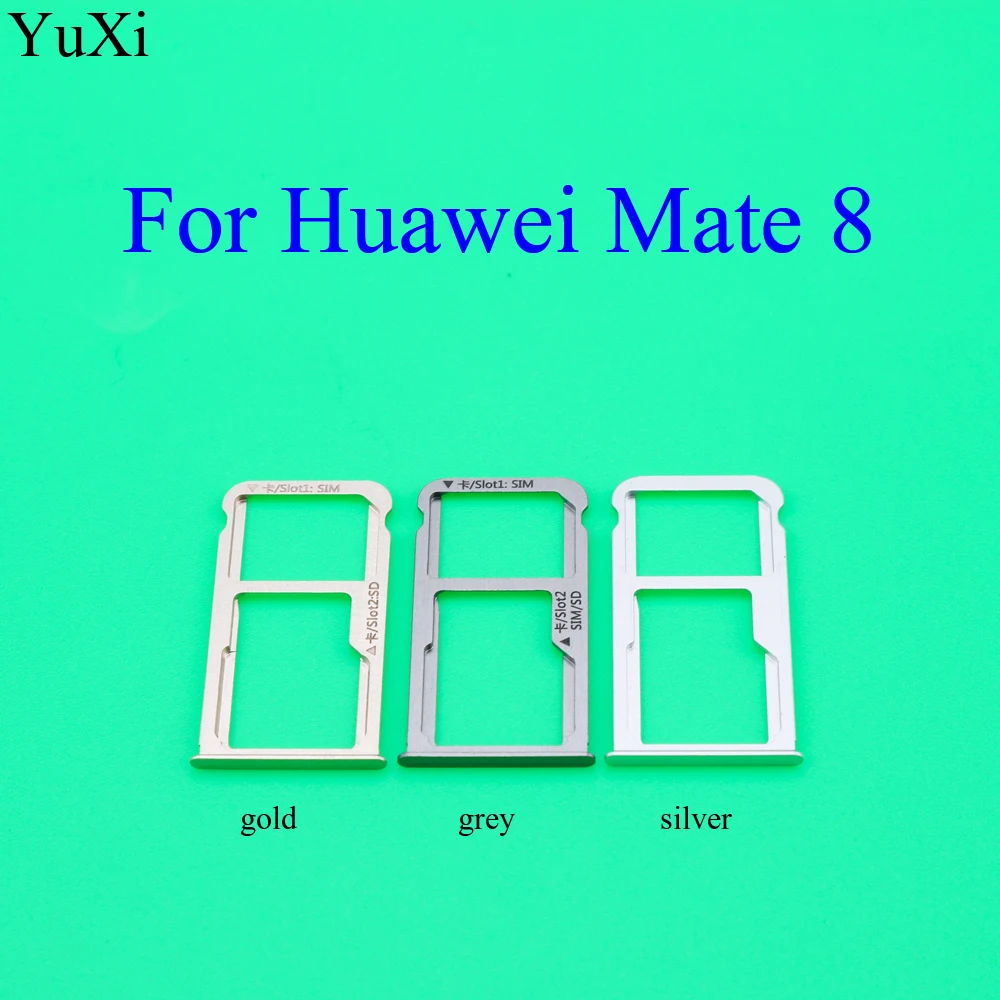 Для huawei mate 8 NXT-AL10 NXT-CL00 NXT-L09 mate 7 mate S Замена лотка sim-карты лоток для карт SD адаптер для того, чтобы отправить открытку иглы